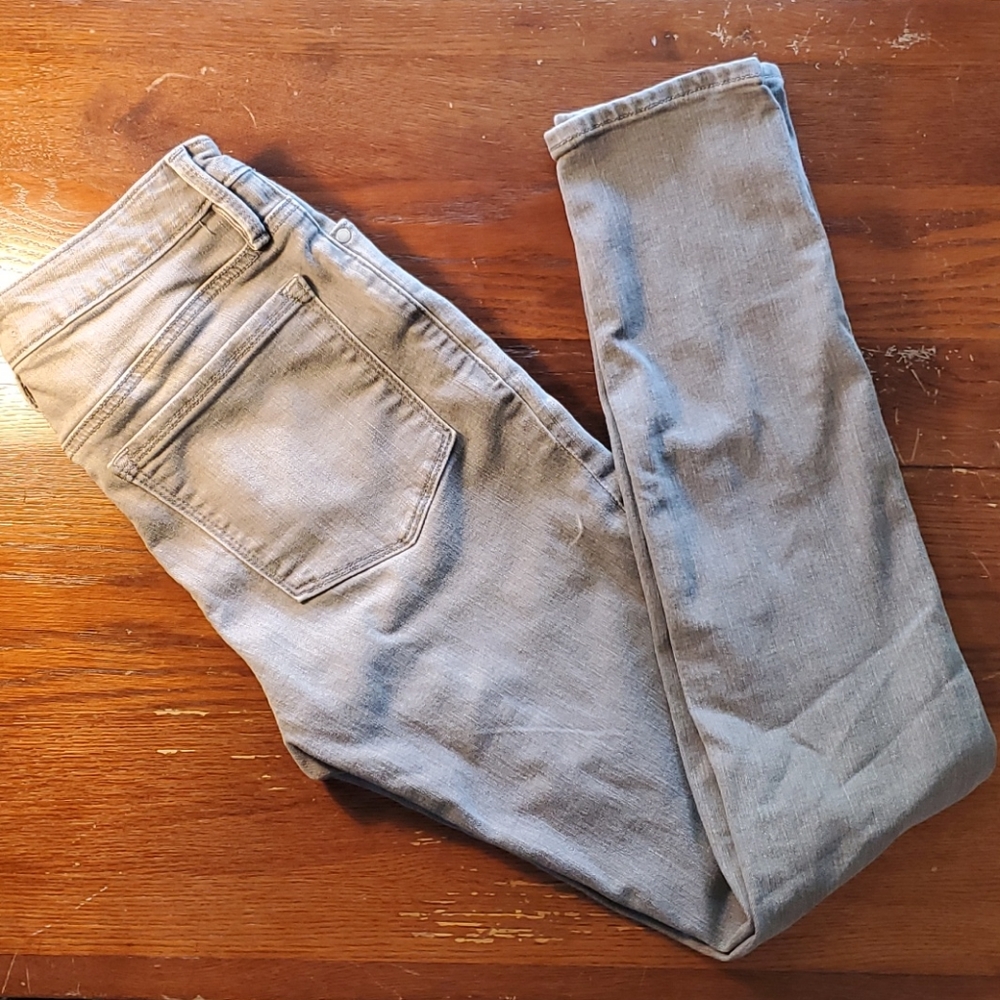 Athleta skulptek jeans gray size 8